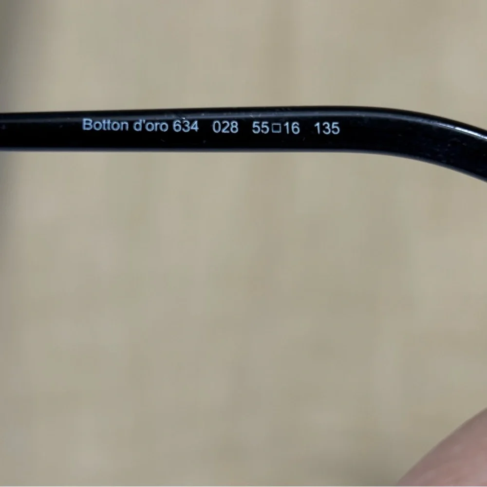 Roberto Cavalli Good frames only Eyeglasses BOTTON D'ORO 634 028 GOLD 55-16-135